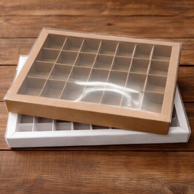 NEW CHOCOLATE BOX DIVIDED 23*29