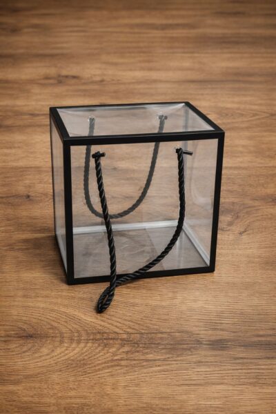 PVC Box 12*12*12 Rope + Black Accent