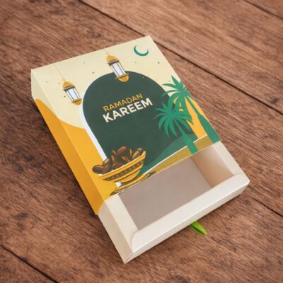 DRAWER BOX 17.5*18 PRINTED RAMADAN