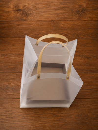 PVC BAG + HANDLE MATTE