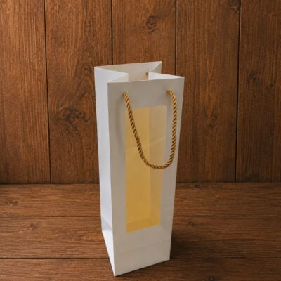 CARTON BAG 11.5*11.5*38 CANDLE WHITE