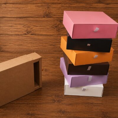 Colorful Drawer Gift Boxes – Stylish Packaging Boxes 17.5*18*6 1/2 KG