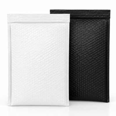 white-bubble-mailer-padded-shipping-envelopes.webp White padded bubble mailer envelopes for protective shipping, available in multiple sizes and packs of 25.