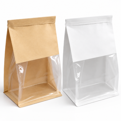 Bread bag with PVC window