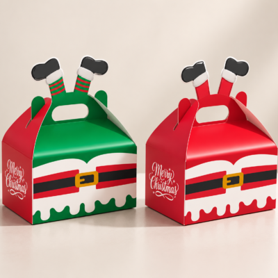 Meal Box 15*8+8 Printed Christmas