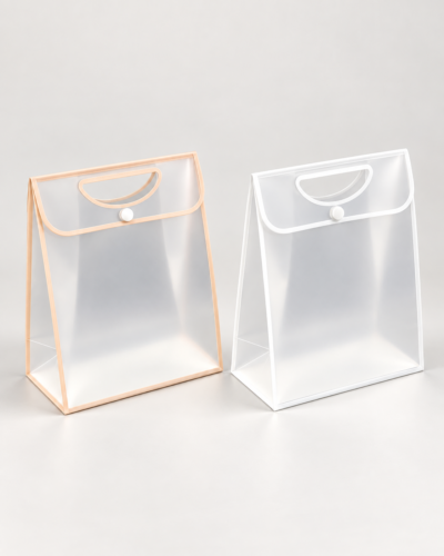 transparent hand bag 18*24+9 + handle Transparent hand bag 18*24+9 + handle